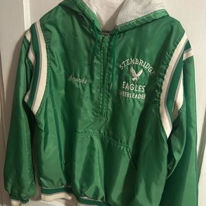 Stembridge Eagles Quarter Zip hooded windbreaker